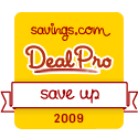 Certified 2009 Savings.com DealPro