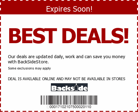 BackSide Promo Code