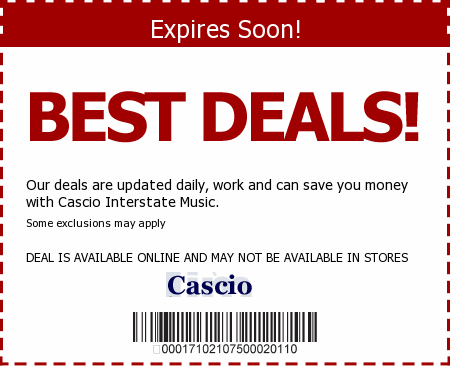 Cascio Promo Code