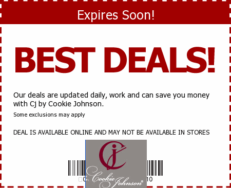 Cj by Cookie Johnson Promo Code