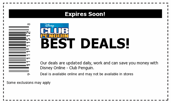 Disney Club Penguin Deals