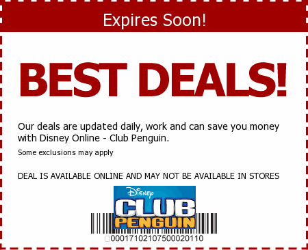 Disney Club Penguin Promo Code
