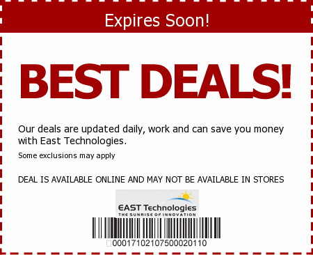 East Technologies Promo Code