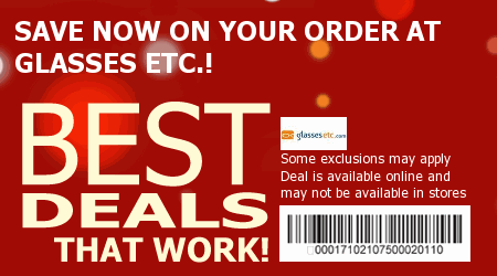Glasses Etc. Coupon Code
