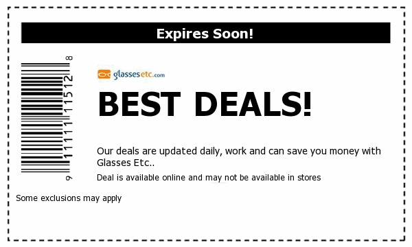Glasses Etc. Deals