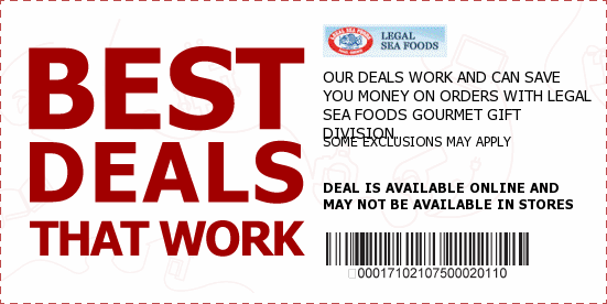 Legal Sea Foods Coupons