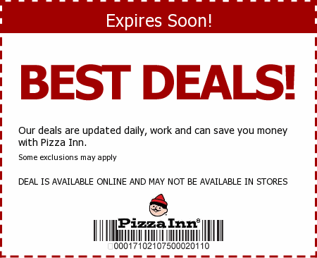 Pizza Inn Promo Code