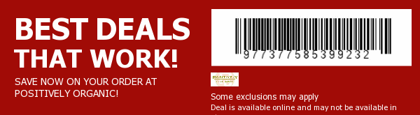 Positively Organic Coupon