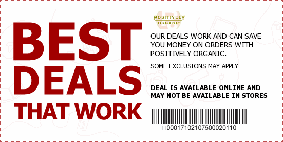 Positively Organic Coupons
