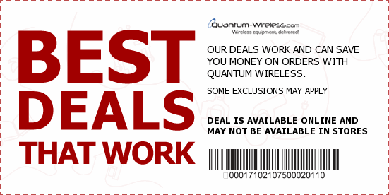 Quantum Wireless Coupons