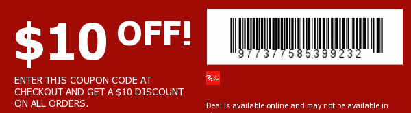 Ray Ban Coupon