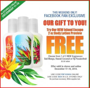 Bath And Body Works 20 Off Plus Free Shipping September 2012