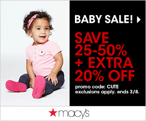 Macy's Baby Sale