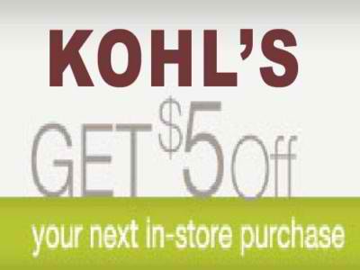 kohls printable coupons april 2011. Kohls sometimes offers coupons