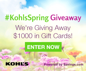 KohlsSpring Giveaway