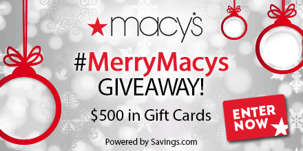 Macys $500 Giveaway