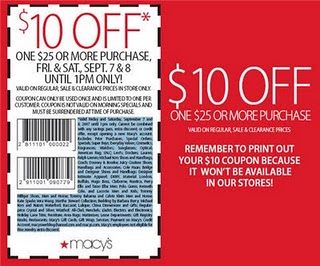 Macys Coupon In Store January 2013