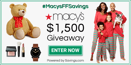 Macy's $1,500 Giveaway