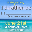 Savings.com Travel Spotlight