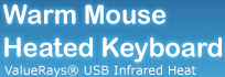 Warm Mouse Heated Keyboard Coupon Code - 5% off