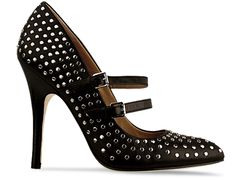Pattie Studded High Heel Mary Jane Pump Coupon