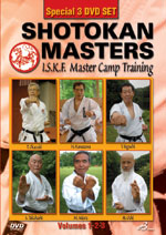 Shotokan Masters: ISKF Master Camp Training 3 DVD Set Coupon