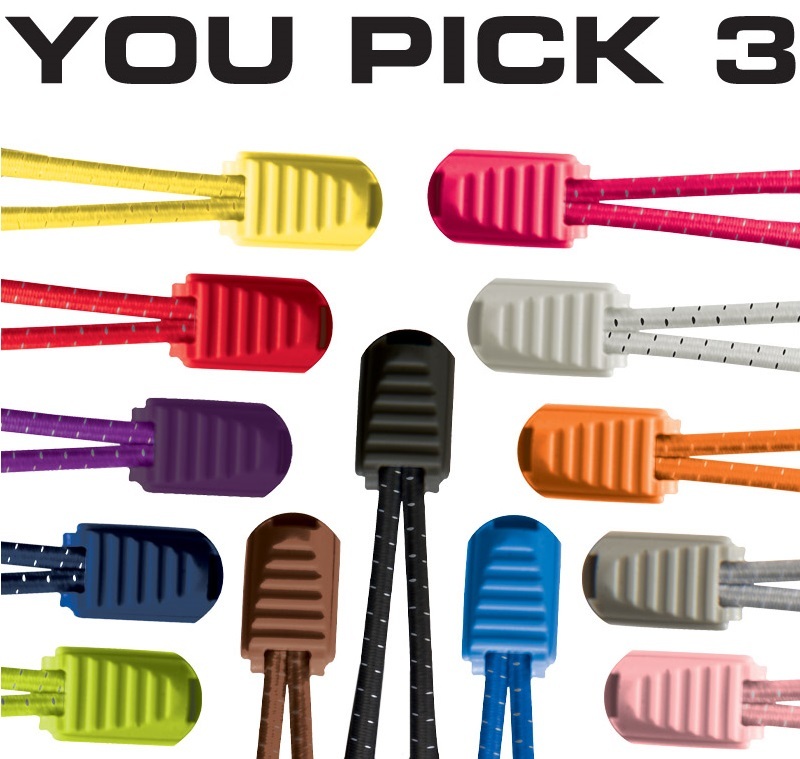 20% off 3-Pacl Elastic Shoe Lace