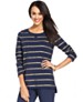 76% off Long-Sleeve Striped Lurex Tunic, Now $14.39