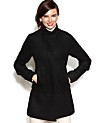 82% off Nine West Wool-Blend Boucle Car Coat, Now $35.99