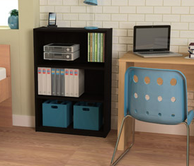 Rollback - Ameriwood 3-Shelf Bookcase Just $18