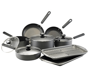 $10 off Circulon 13-Piece Hard-Anodized Cookware Set + Free Shipping