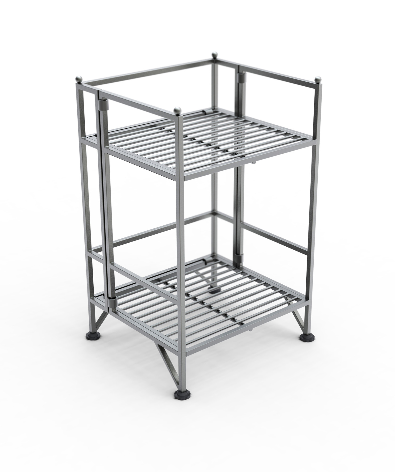 Take 45% Off Convenience Concepts XTRA Storage 2 Tier Folding Shelf