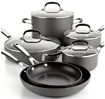 40% Off Simply Calphalon Nonstick 10 Piece Set + Bonus & Free Shipping