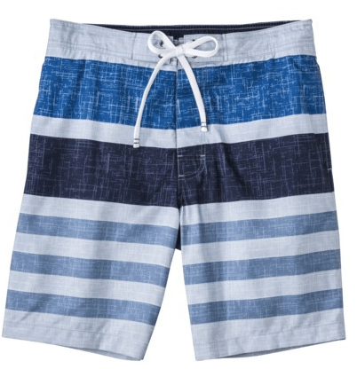 30% off Merona Men’s 9” Blue Stripe Boardshort