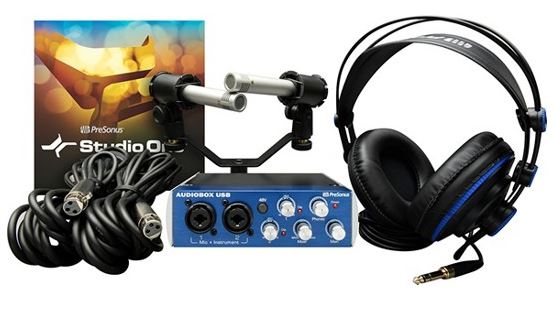 $100 off Presonus AudioBox Stereo Recording Bundle + Free Shipping