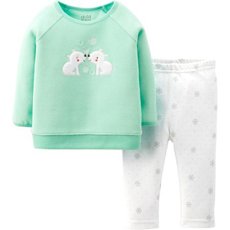 Buy Carter’s Newborn Microfleece Top and Legging Set for only $8.74