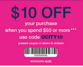 Uniform city coupon code