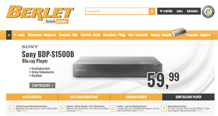 Berlet Website