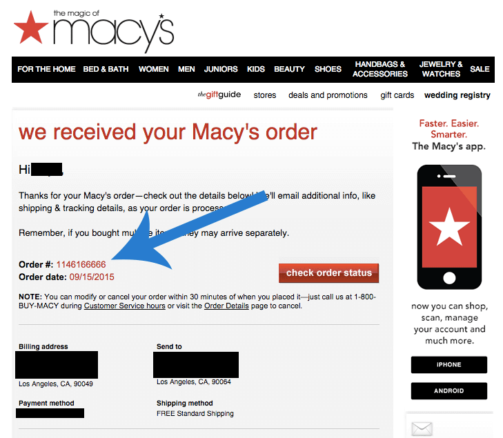 Macy S Mail In Rebate Address